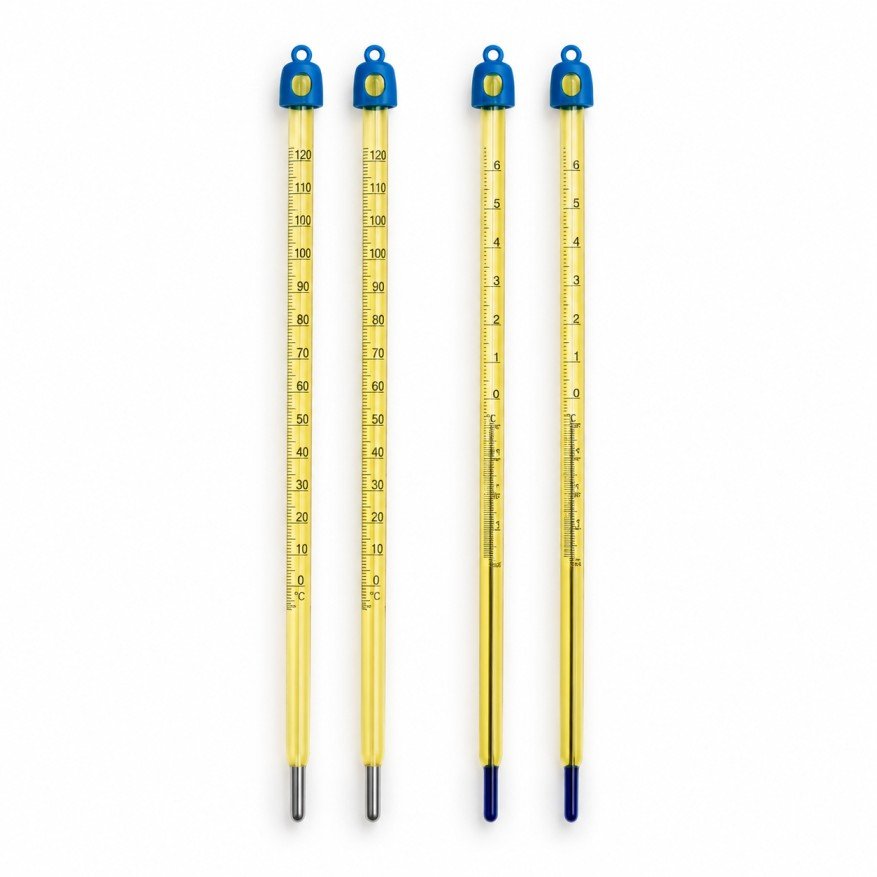 Petroleum Thermometer for Petrol Pump | Fuel Density Testing Thermometer